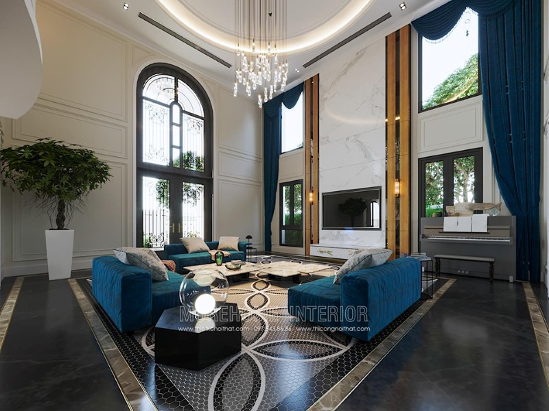 Thiết kế nội thất biệt thự cao cấp tại Hải Phòng Thiết kế nội thất biệt thự luxury tại hải phòng