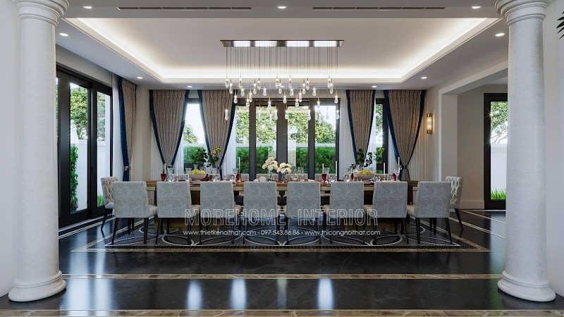 Thiết kế nội thất biệt thự cao cấp tại Hải Phòng Thiết kế nội thất biệt thự luxury tại hải phòng