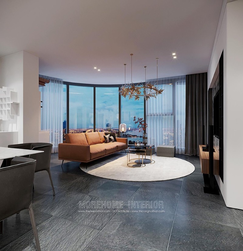 Thiết kế căn hộ Vinhomes BaSon Sài Gòn hiện đại Thiết kế căn hộ Vinhomes BaSon Sài Gòn