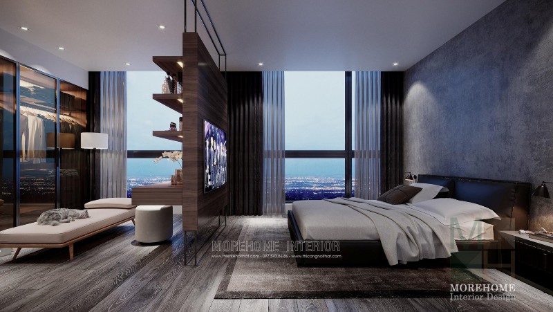 Thiết kế nội thất chung cư vinhomes skylake phạm hùng
