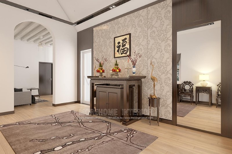 Thiết kế nội thất biệt thự Vinhomes Riverside Long Biên Hà Nội
