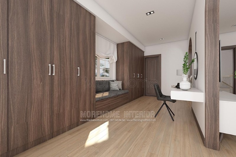 Thiết kế nội thất biệt thự Vinhomes Riverside Long Biên Hà Nội