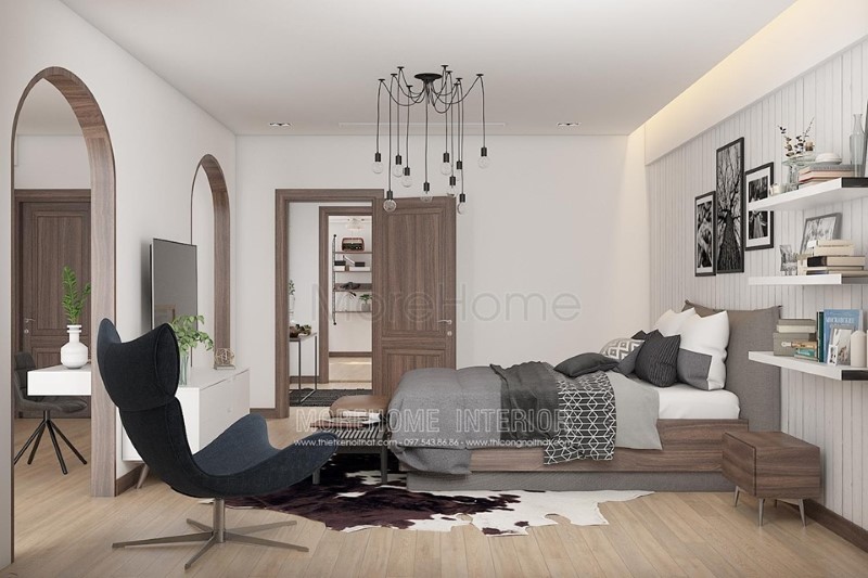 Thiết kế nội thất biệt thự Vinhomes Riverside Long Biên Hà Nội