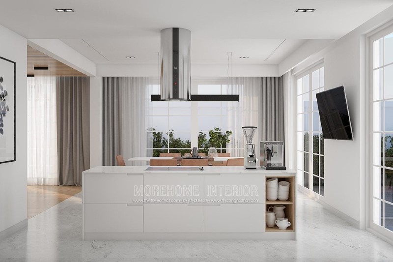 Thiết kế nội thất biệt thự Vinhomes Riverside Long Biên Hà Nội