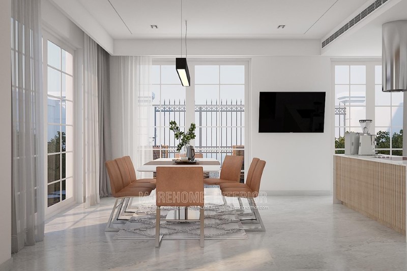 Thiết kế nội thất biệt thự Vinhomes Riverside Long Biên Hà Nội