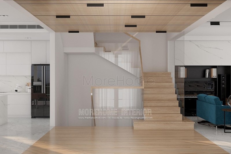 Thiết kế nội thất biệt thự Vinhomes Riverside Long Biên Hà Nội