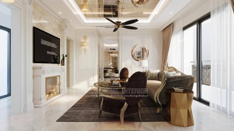 Thiết kế nội thất chung cư D'capitale