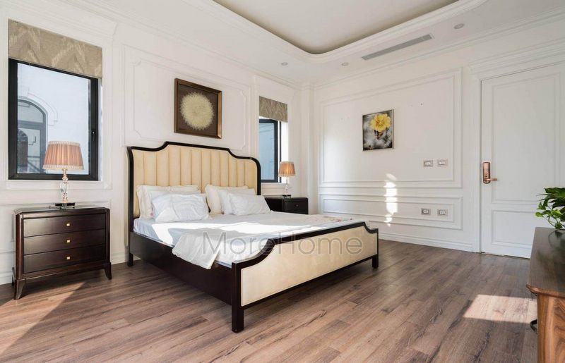 Thi công nội thất gỗ phòng ngủ tại Hải Phòng