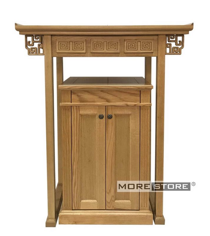 Mẫu bàn thờ gỗ đẹp được bán chạy tại siêu thật nội thất MoreHome